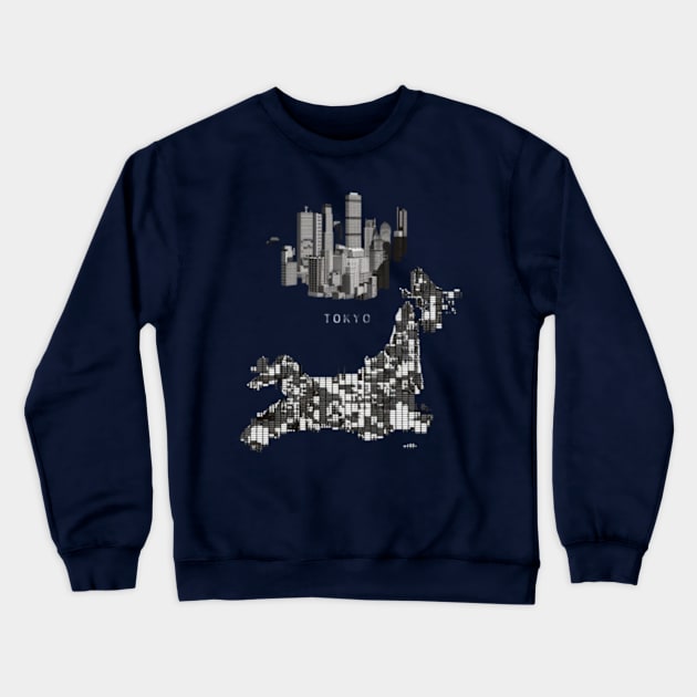 Tokyo Crewneck Sweatshirt by TshirtMA